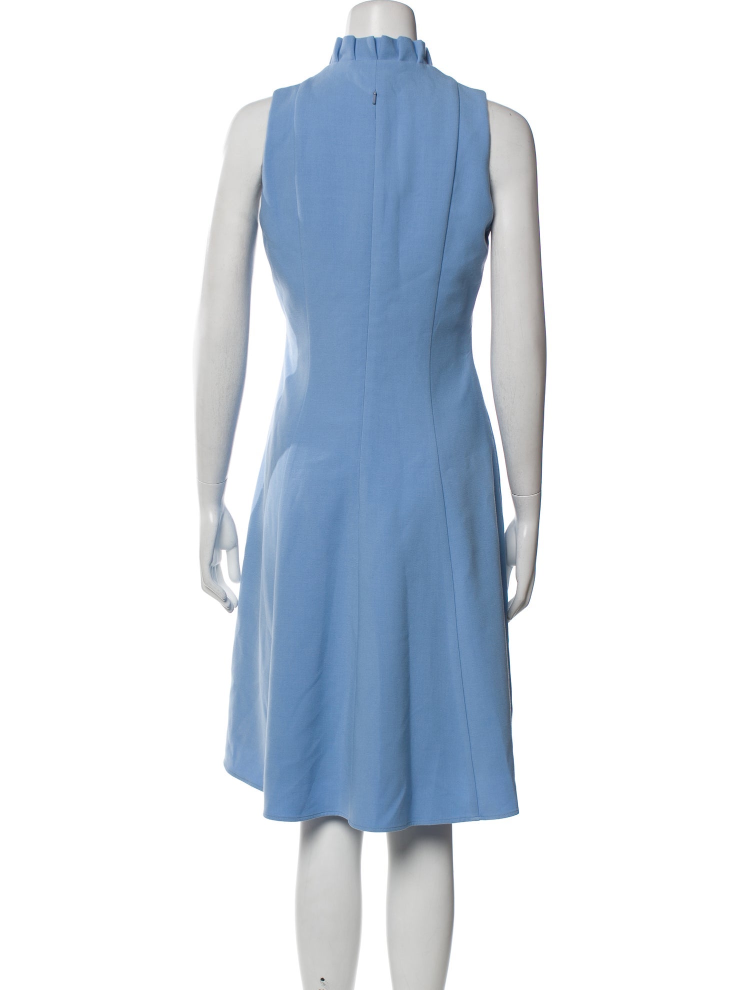 Black Halo V-Neck Knee-Length Dress